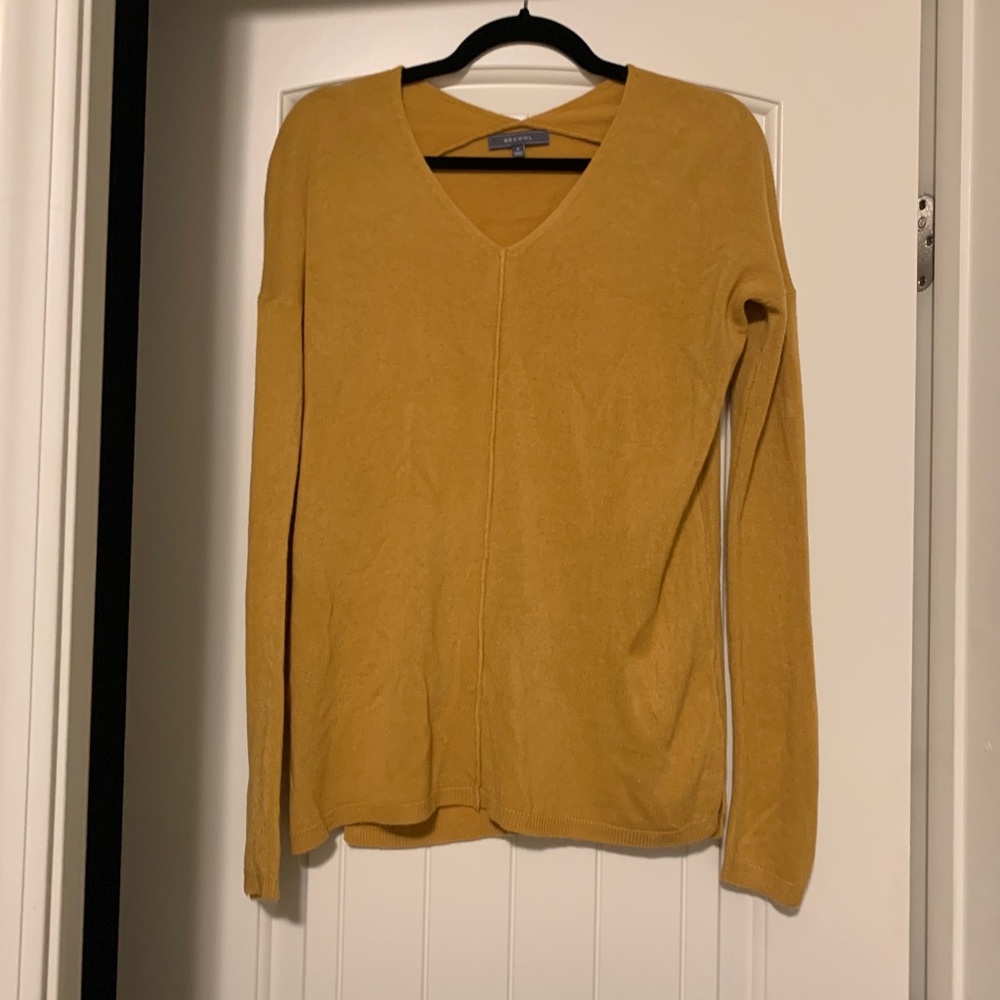 Mustard sweater